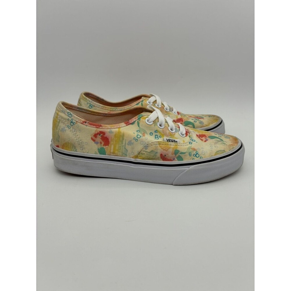 Vans x Disney Little Mermaid Authentic Sneakers Limited Edition RARE  |  Size: 7